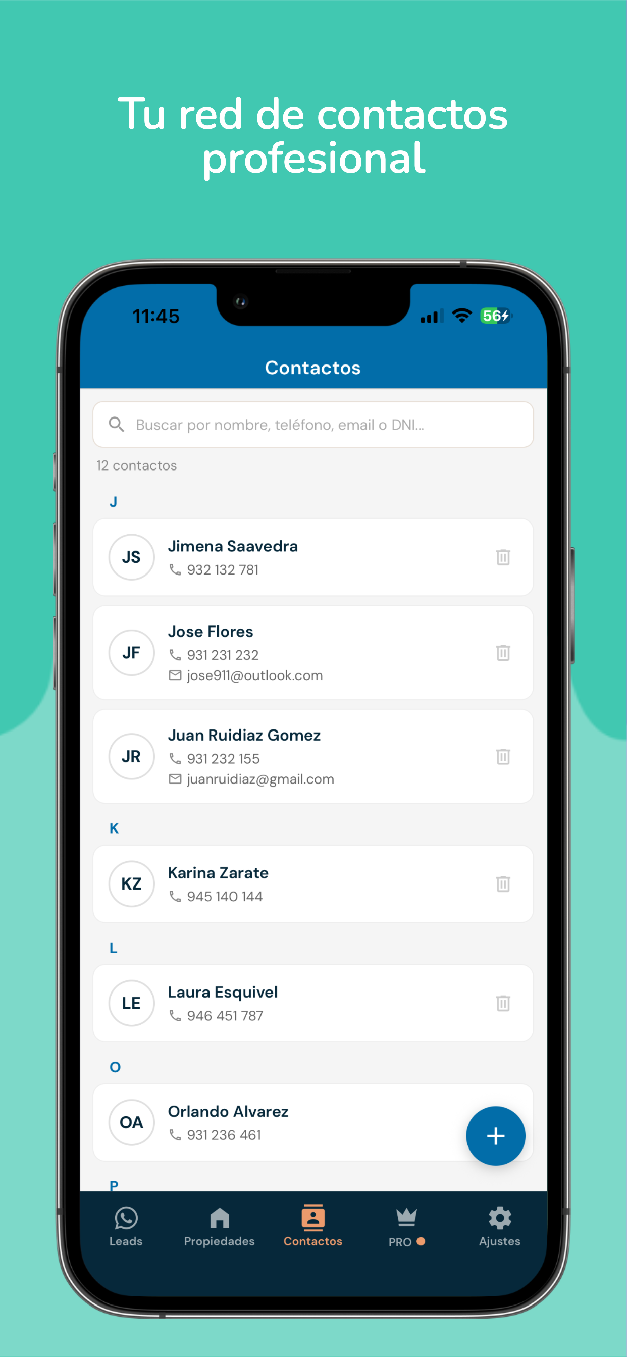 Tu red de contactos profesional
